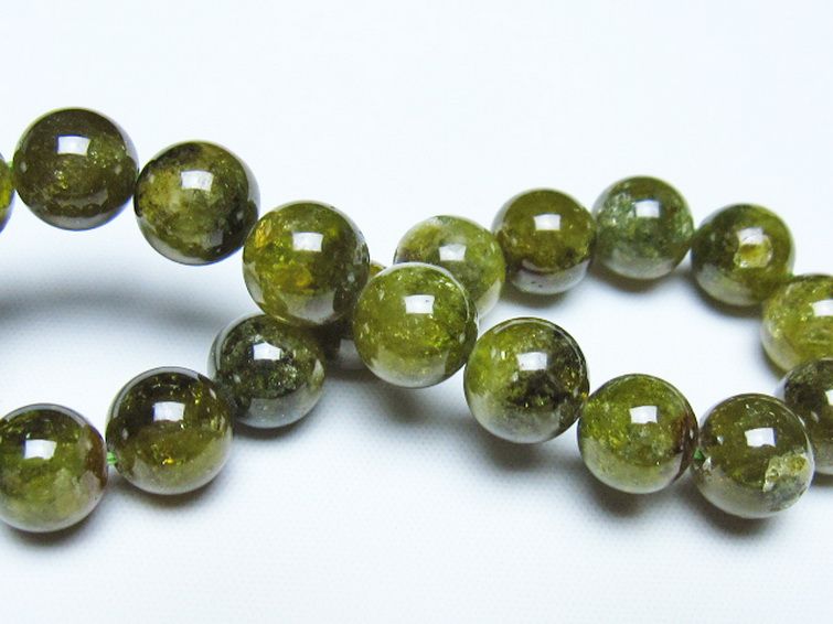 ツァボライト ブレスレット 10mm [t523-1951] 2枚目