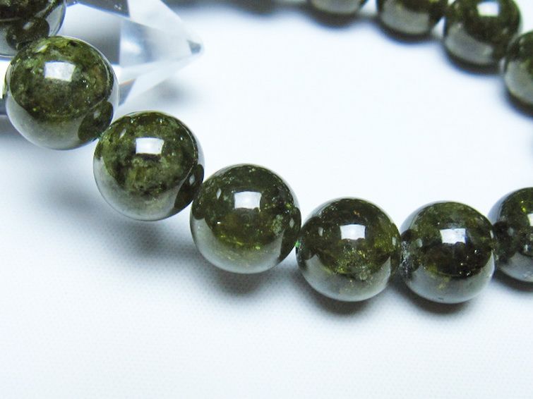 ツァボライト ブレスレット 12mm [t523-1952] 3枚目
