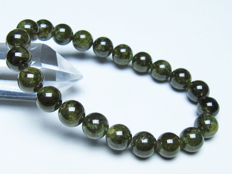 ツァボライト ブレスレット 9mm [t523-1962] 1枚目