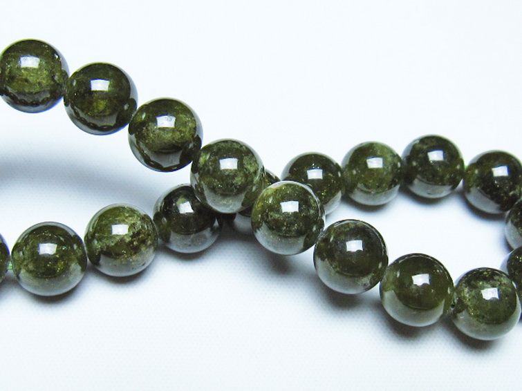 ツァボライト ブレスレット 9mm [t523-1962] 2枚目