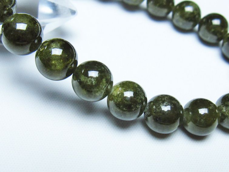 ツァボライト ブレスレット 9mm [t523-1962] 3枚目