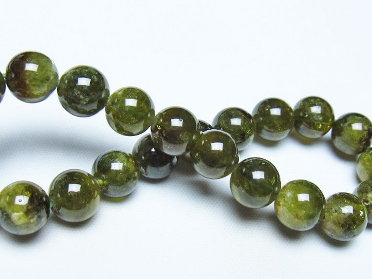 ツァボライト ブレスレット 9mm [t523-1967] 2枚目