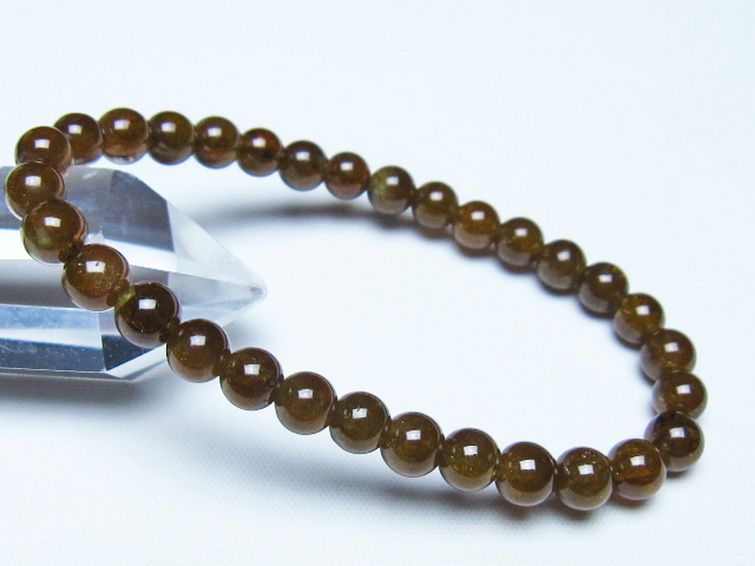 ツァボライト ブレスレット 6mm [t523-1970] 1枚目