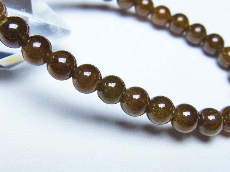ツァボライト ブレスレット 6mm [t523-1970] 3枚目