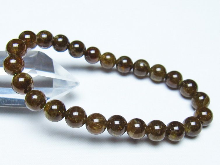 ツァボライト ブレスレット 8mm [t523-1973] 1枚目