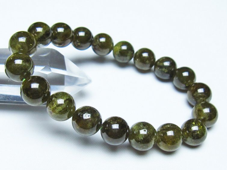 ツァボライト ブレスレット 10mm [t523-1975] 1枚目