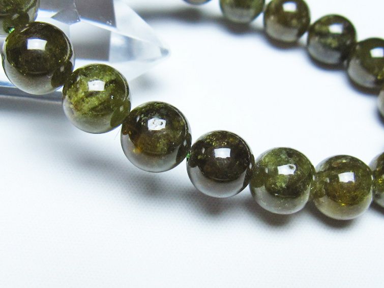 ツァボライト ブレスレット 10mm [t523-1975] 3枚目