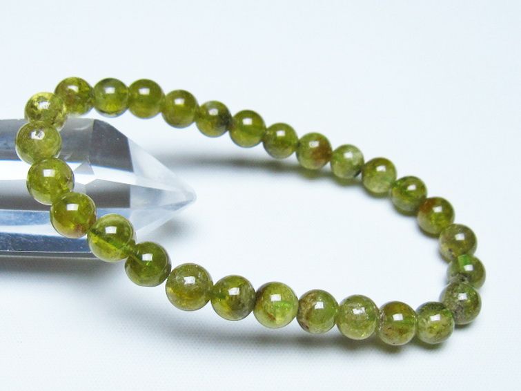 ツァボライト ブレスレット 7mm [t523-1982] 1枚目