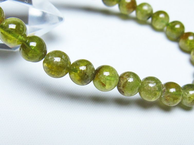 ツァボライト ブレスレット 7mm [t523-1982] 3枚目