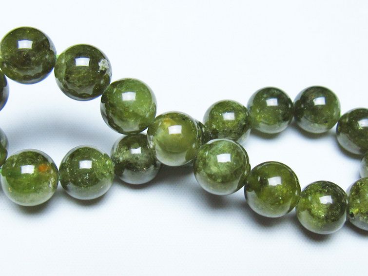 ツァボライト ブレスレット 10mm [t523-1993] 2枚目