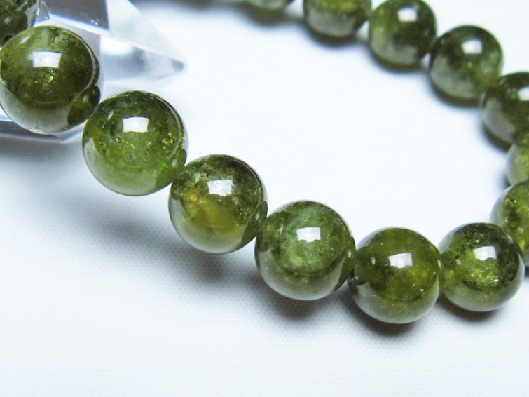 ツァボライト ブレスレット 10mm [t523-1993] 3枚目
