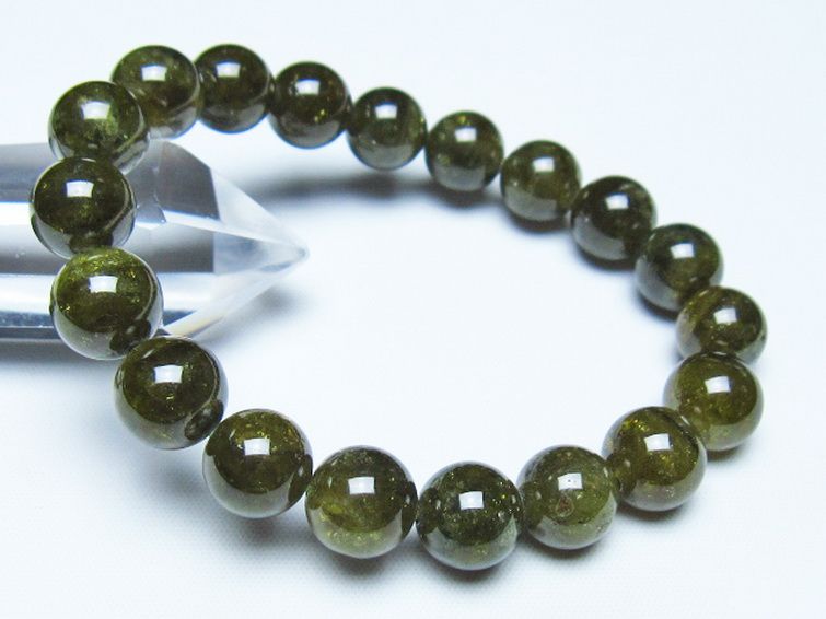 ツァボライト ブレスレット 11mm [t523-1995] 1枚目