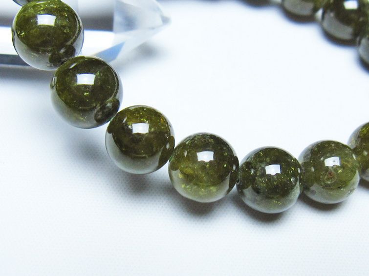 ツァボライト ブレスレット 11mm [t523-1995] 3枚目