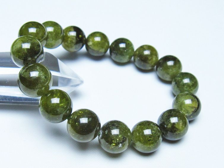 ツァボライト ブレスレット 13mm [t523-2004] 1枚目