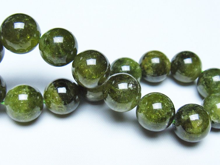 ツァボライト ブレスレット 13mm [t523-2004] 2枚目