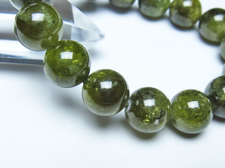 ツァボライト ブレスレット 13mm [t523-2004] 3枚目