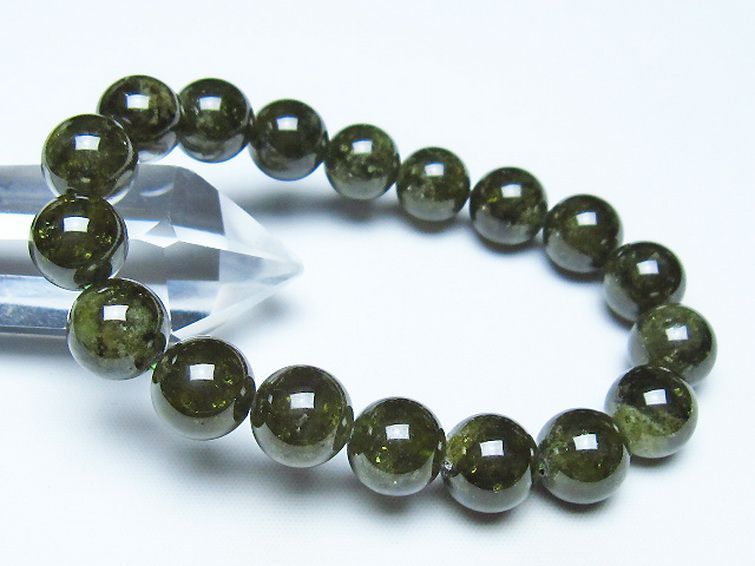 ツァボライト ブレスレット 11mm [t523-2006] 1枚目