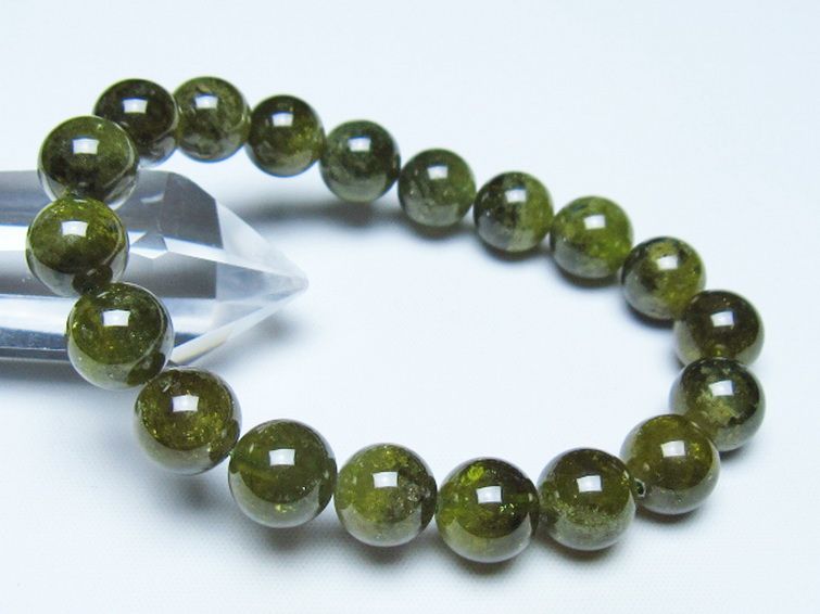 ツァボライト ブレスレット 11mm [t523-2008] 1枚目