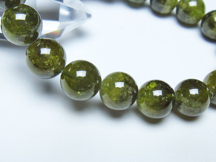 ツァボライト ブレスレット 11mm [t523-2008] 3枚目