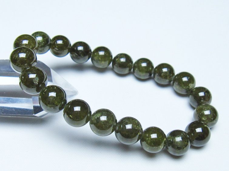 ツァボライト ブレスレット 10mm [t523-2012] 1枚目