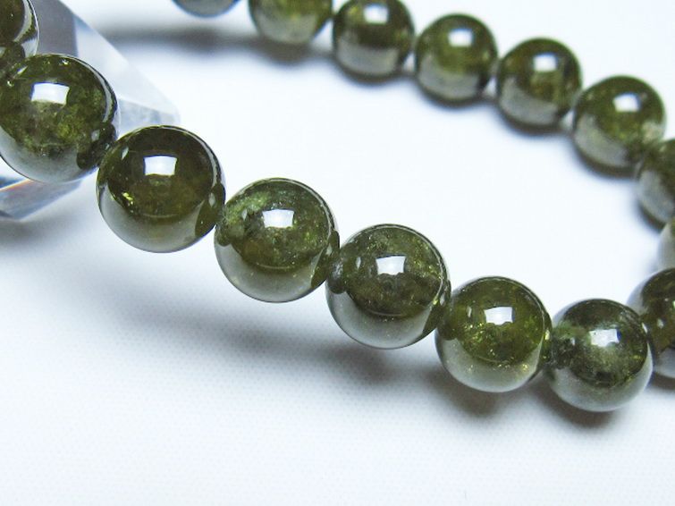 ツァボライト ブレスレット 10mm [t523-2012] 3枚目