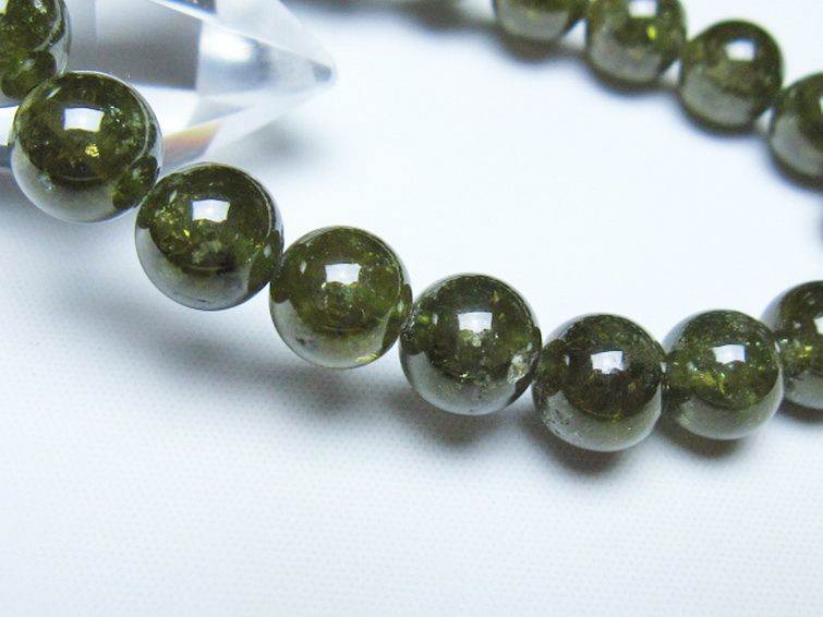 ツァボライト ブレスレット 9mm [t523-2014] 3枚目