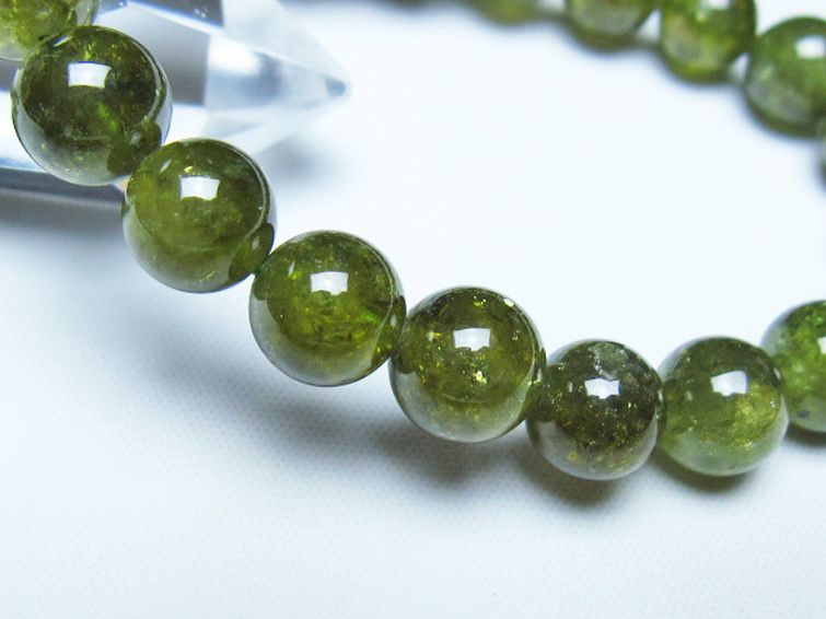 ツァボライト ブレスレット 9mm [t523-2018] 3枚目