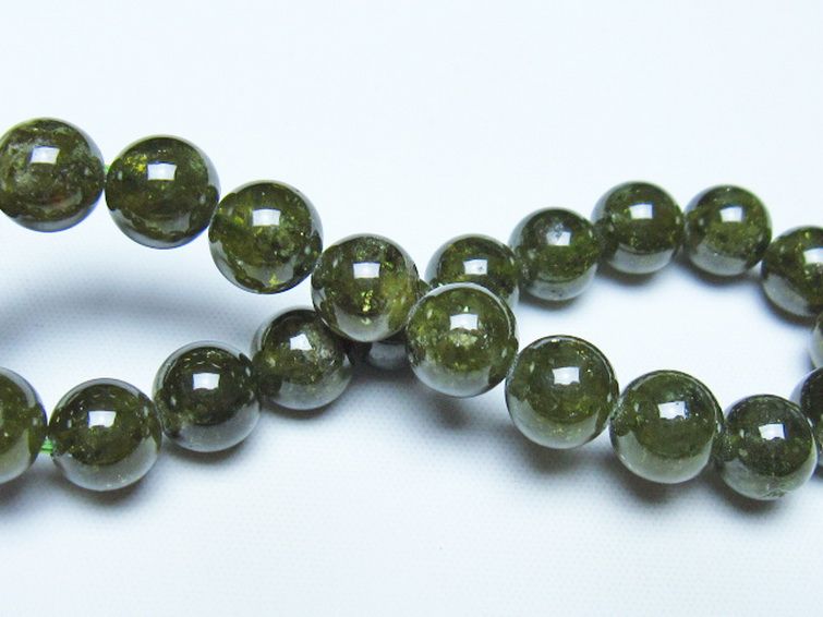 ツァボライト ブレスレット 9mm [t523-2019] 2枚目