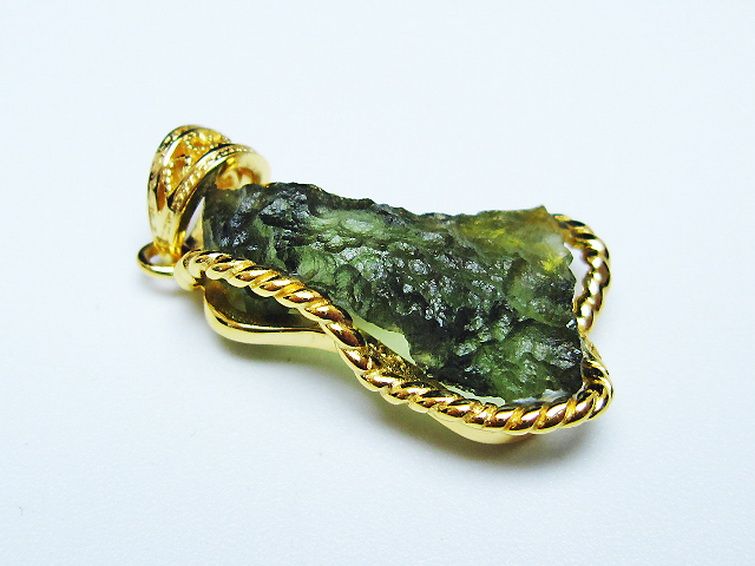 モルダバイト ペンダント [T525-2262] 3枚目