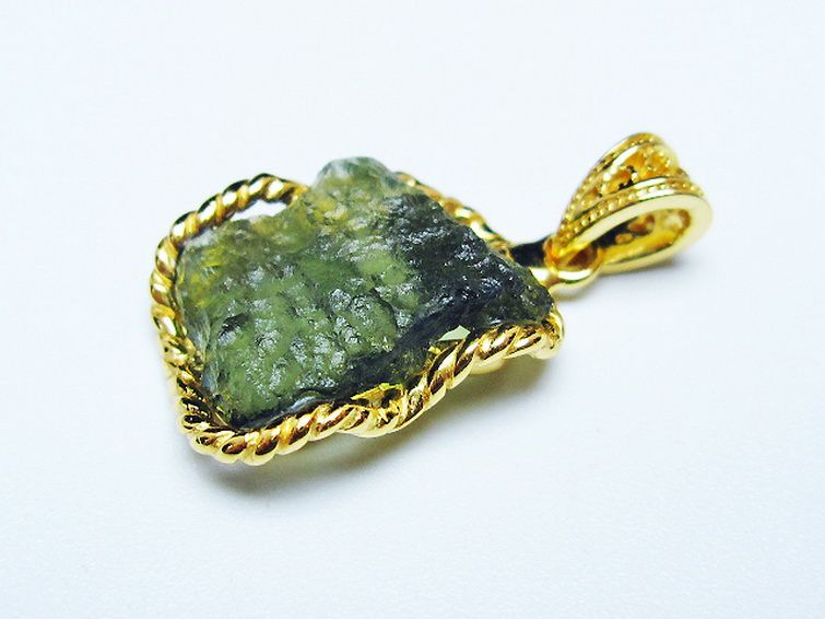 モルダバイト ペンダント [T525-2268] 3枚目