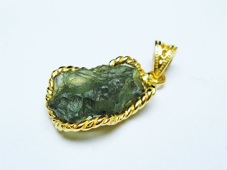 モルダバイト ペンダント [T525-2276] 3枚目