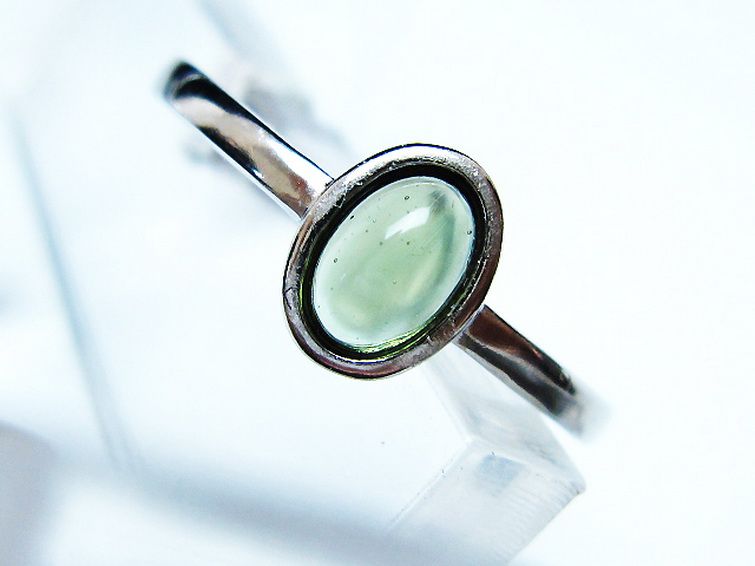 モルダバイト 指輪 (18号) [t526-1347] 2枚目