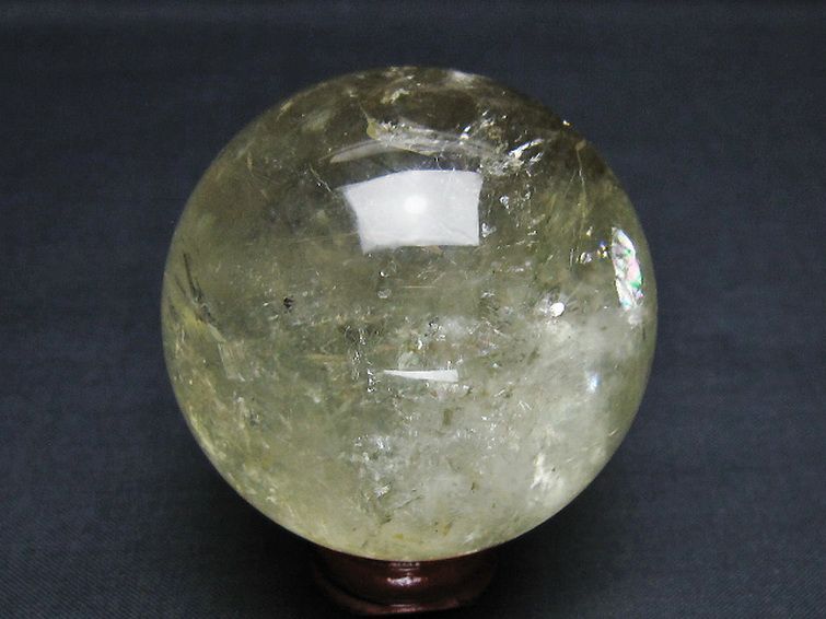 シトリン水晶 丸玉 54mm [t529-5751] 3枚目