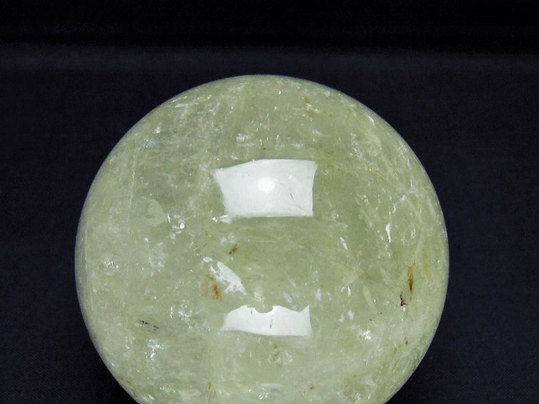 シトリン水晶 丸玉 70mm [T529-6134] 2枚目