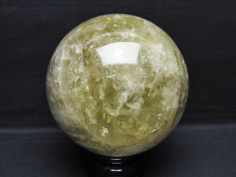 4.1Kg シトリン水晶 丸玉 150mm [t529-6312] 3枚目