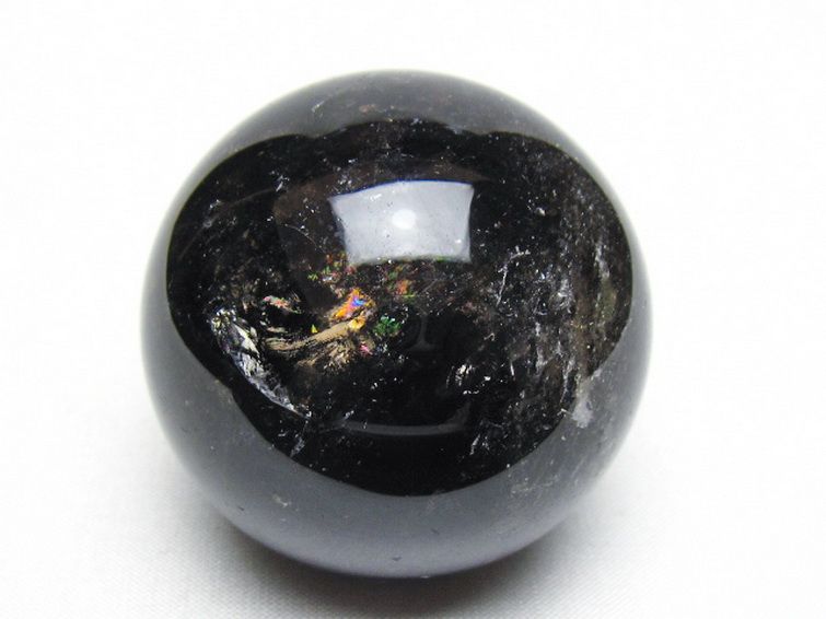 ライトニング水晶 丸玉 54mm [t529-6356] 1枚目