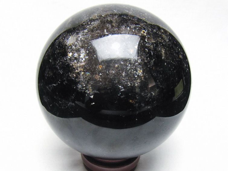 2.7Kg ライトニング水晶 丸玉 130mm [t529-6411] 3枚目