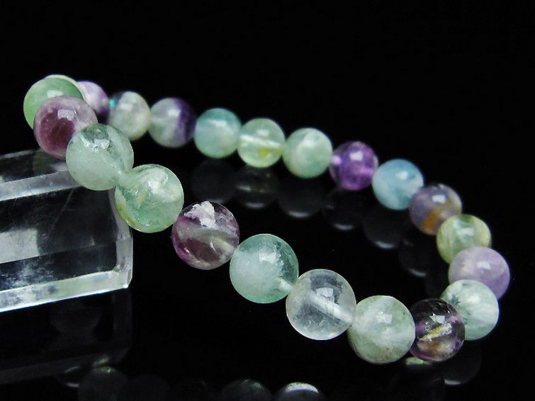 エンジェルフェザー フローライト ブレスレット 9mm [t53-4433] 1枚目