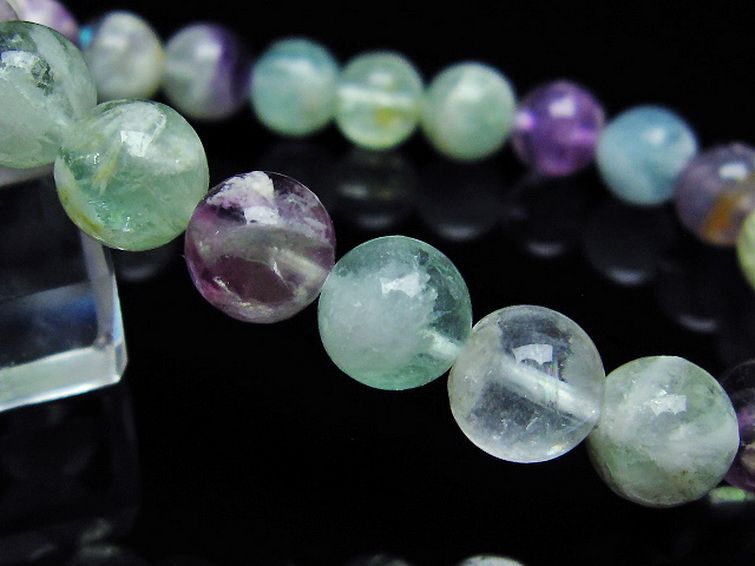 エンジェルフェザー フローライト ブレスレット 9mm [t53-4433] 3枚目