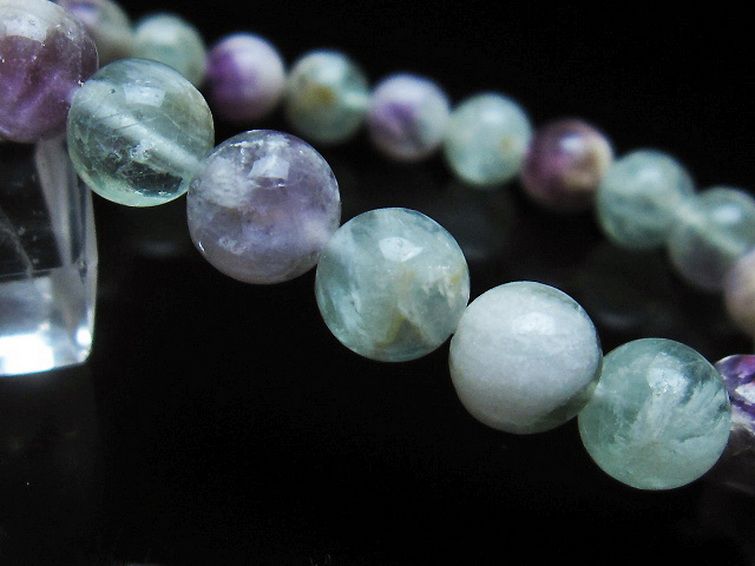 エンジェルフェザー フローライト ブレスレット 8mm [t53-4783] 3枚目