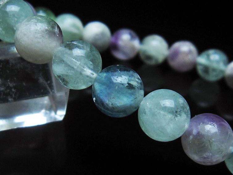 エンジェルフェザー フローライト ブレスレット 9mm [t53-4804] 3枚目