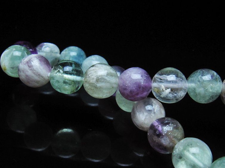 エンジェルフェザー フローライト ブレスレット 9mm [T53-4813] 2枚目