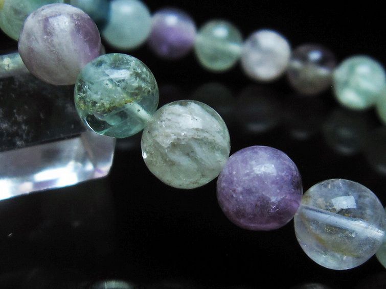 エンジェルフェザー フローライト ブレスレット 9mm [T53-4813] 3枚目