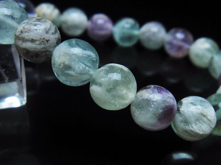 エンジェルフェザー フローライト ブレスレット 9mm [t53-4814] 3枚目