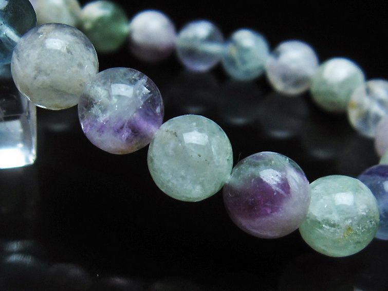 エンジェルフェザー フローライト ブレスレット 9mm [T53-4819] 3枚目