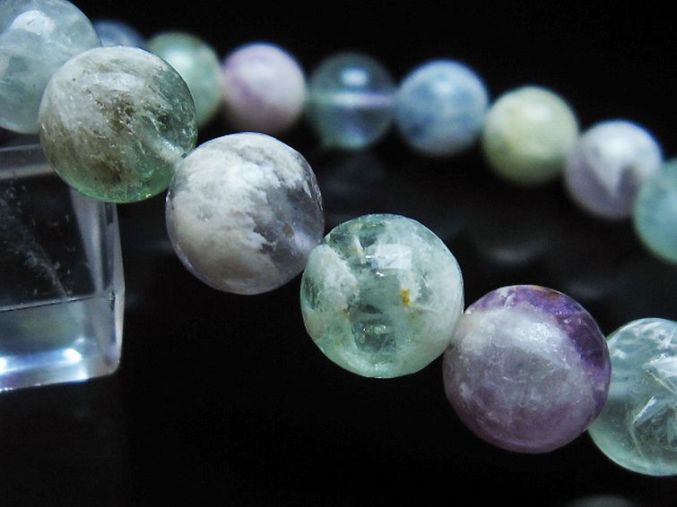 エンジェルフェザー フローライト ブレスレット 10mm [t53-4873] 3枚目