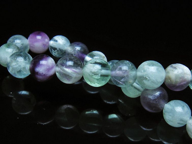 エンジェルフェザー フローライト ブレスレット 7mm [t53-4924] 2枚目