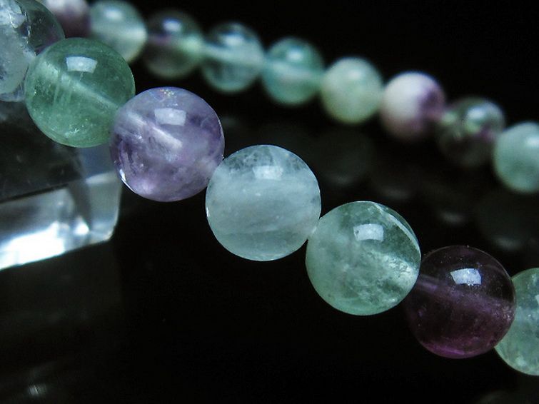 エンジェルフェザー フローライト ブレスレット 8mm [T53-4935] 3枚目