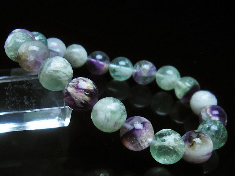 エンジェルフェザー フローライト ブレスレット 9mm [t53-4952] 1枚目