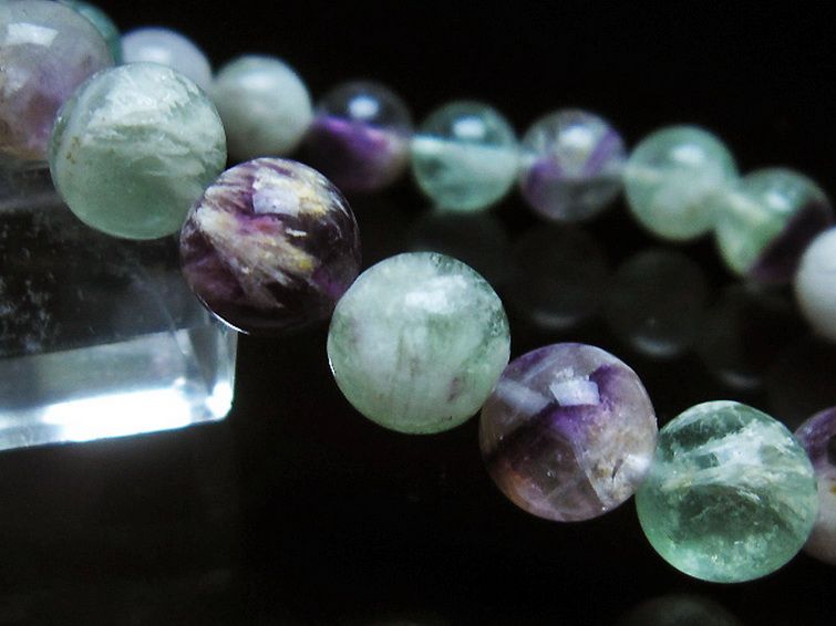 エンジェルフェザー フローライト ブレスレット 9mm [t53-4952] 3枚目